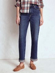 Boden Blue Mid Rise Comfort Stretch Jeans - Image 4 of 6