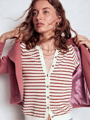 Boden Pink Topstitch Jacket - Image 4 of 6