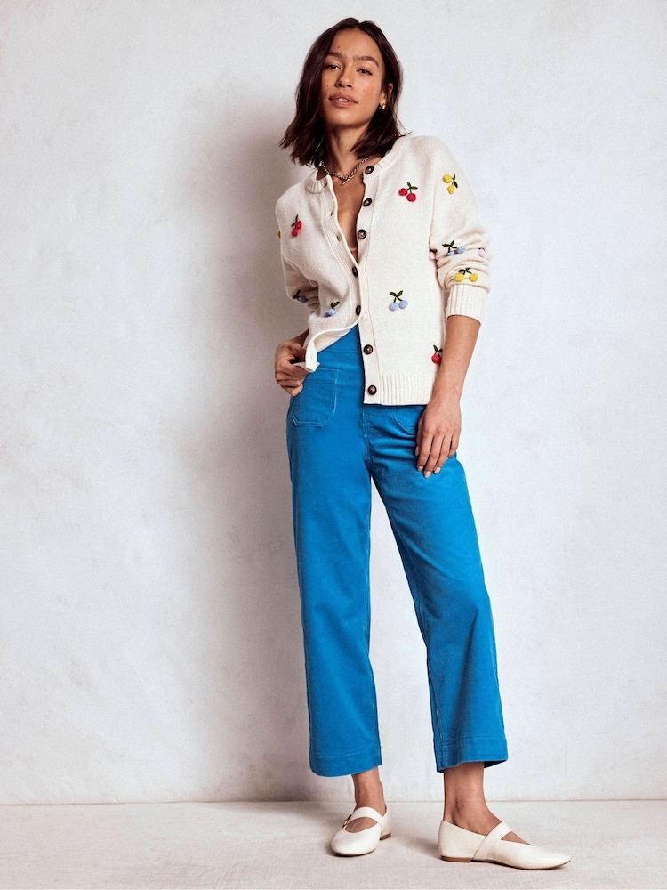 Boden Blue Primrose Cord Trousers - Image 2 of 7