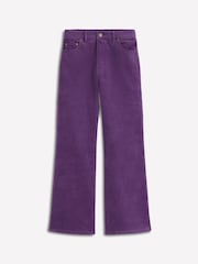 Boden Purple 5 Pocket Cord Kick Jeans - Image 5 of 5