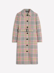 Boden Brown Lancaster Belted Mac Coat - Image 7 of 7
