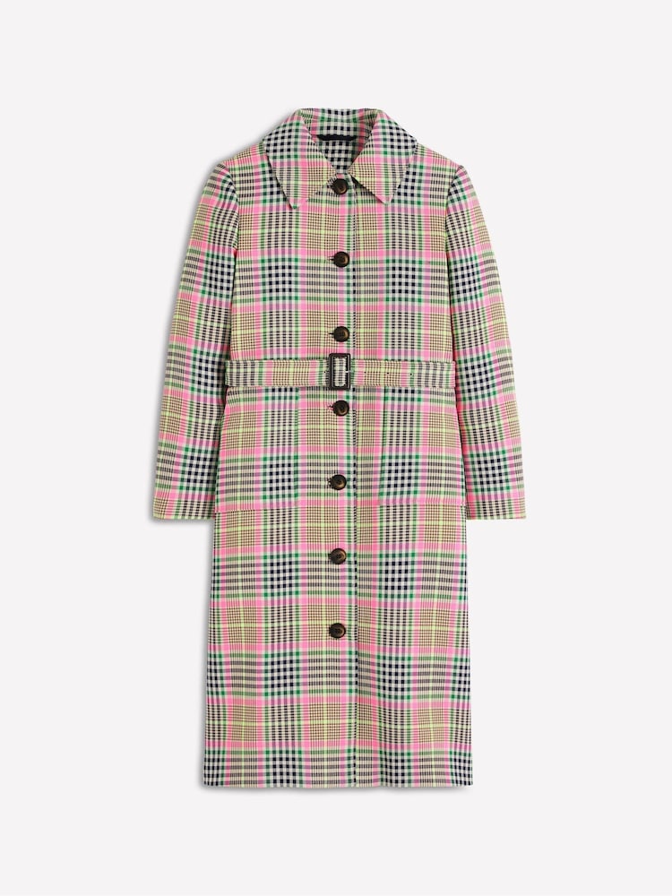 Boden Brown Lancaster Belted Mac Coat - Image 7 of 7