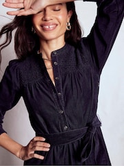 Boden Blue Cecily Cord Midi Dress - Image 2 of 6