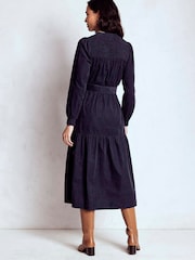 Boden Blue Cecily Cord Midi Dress - Image 3 of 6