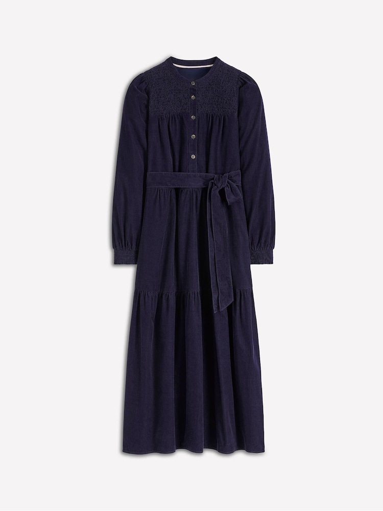 Boden Blue Cecily Cord Midi Dress - Image 6 of 6
