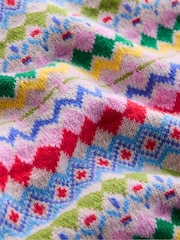 Boden Natural Edie Fair Isle Pattern Tank - Image 8 of 8