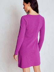 Boden Pink Cornelia Ottoman Dress - Image 2 of 6