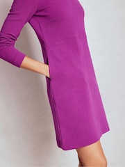 Boden Pink Cornelia Ottoman Dress - Image 4 of 6