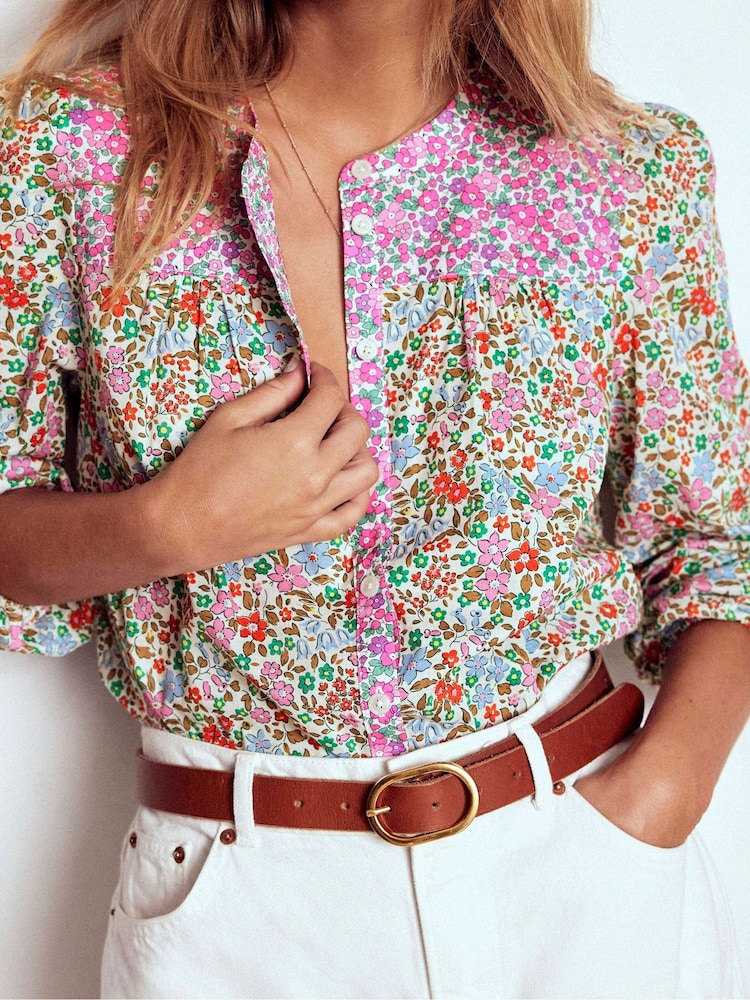 Boden Corrine Cotton Top - Image 5 of 6