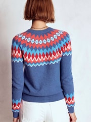 Boden Edie Fair Isle Cardigan - Imagem 3 de 7