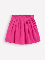 Boden Pink Mini Button through Skirt - Image 3 of 4