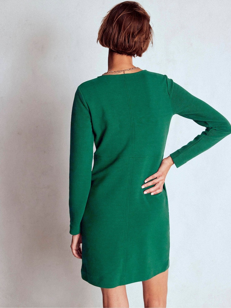 Boden Green Cornelia Ottoman Dress - Image 2 of 6 Boden Green Cornelia Ottoman Dress - Image 2 of 6