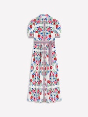 Boden Blue Alexa Maxi Shirt Dress - Image 7 of 7