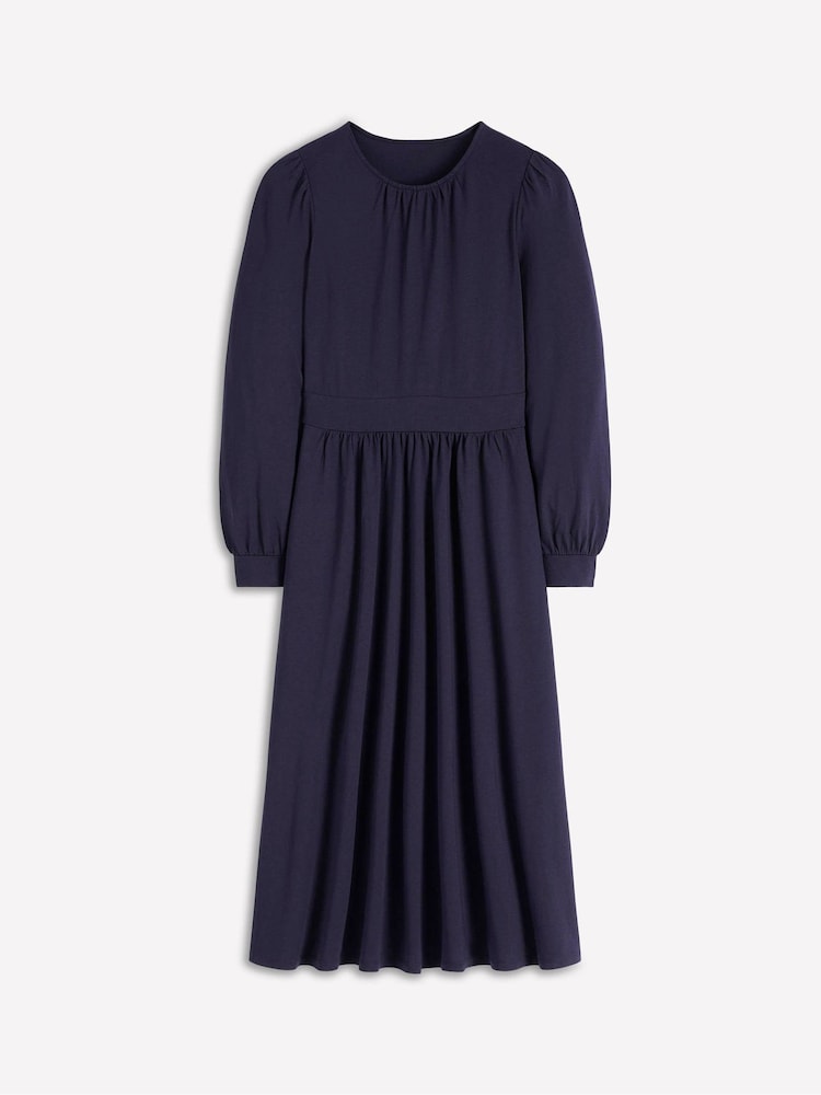 Boden Blue Alexandra Jersey Midi Dress - Image 5 of 5 Boden Blue Alexandra Jersey Midi Dress - Image 5 of 5