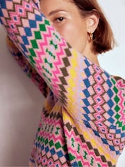 Boden Edie Fair Isle Jumper - Imagem 3 de 7