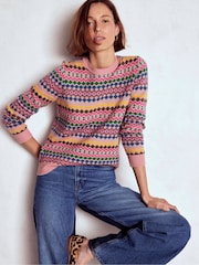 Boden Edie Fair Isle Jumper - Imagem 5 de 7