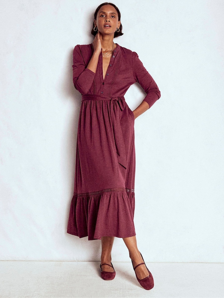 Boden Edwina Jersey Shirt Dress - Imagem 1 de 7