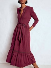 Boden Edwina Jersey Shirt Dress - Imagem 4 de 7