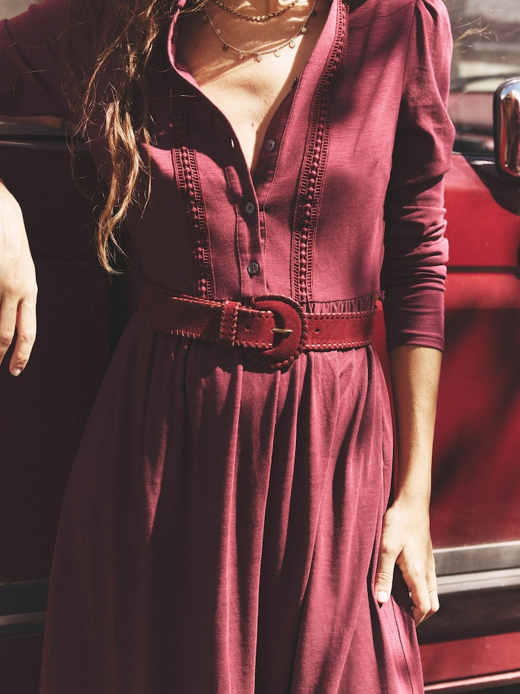 edwina jersey shirt dress Buy Boden Purple Edwina Jersey Shirt Dress from Next USA