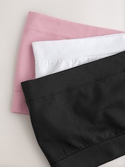 Black/Pink/White Seamless Ultimate Comfort Bandeau Bras 3 Pack - Image 9 of 11