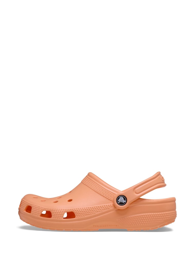 Crocs Orange Adult Classic Clogs - Image 2 of 7 Crocs Orange Adult Classic Clogs - Image 2 of 7