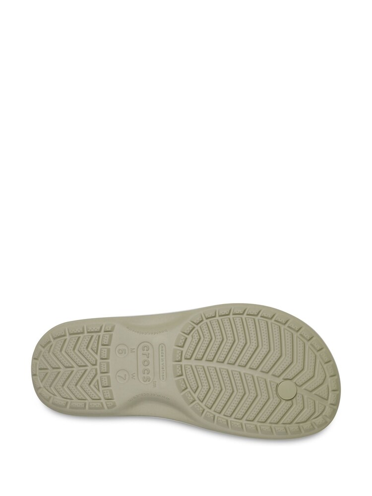 Crocs Grey Crocband Flip Sandals - Image 7 of 7 Crocs Grey Crocband Flip Sandals - Image 7 of 7