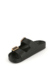 Чорний/золотистий - Regatta Womens Brooklyn Sandals - Image 7 of 10