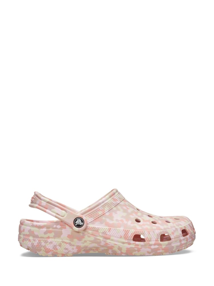 Crocs Pink Classic Confetti Clogs - Image 1 of 6 Crocs Pink Classic Confetti Clogs - Image 1 of 6