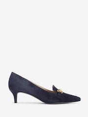 Boden Blue Iris Heel Snaffle Point Loafers - Image 1 of 5