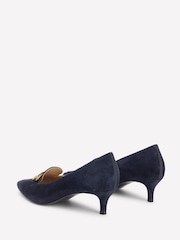 Boden Blue Iris Heel Snaffle Point Loafers - Image 3 of 5