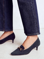 Boden Blue Iris Heel Snaffle Point Loafers - Image 5 of 5