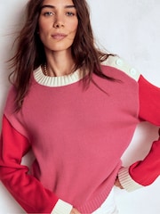 Boden Jemma Chunky Cotton Jumper - Imagem 1 de 6