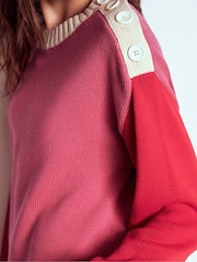 Boden Jemma Chunky Cotton Jumper - Imagem 2 de 6