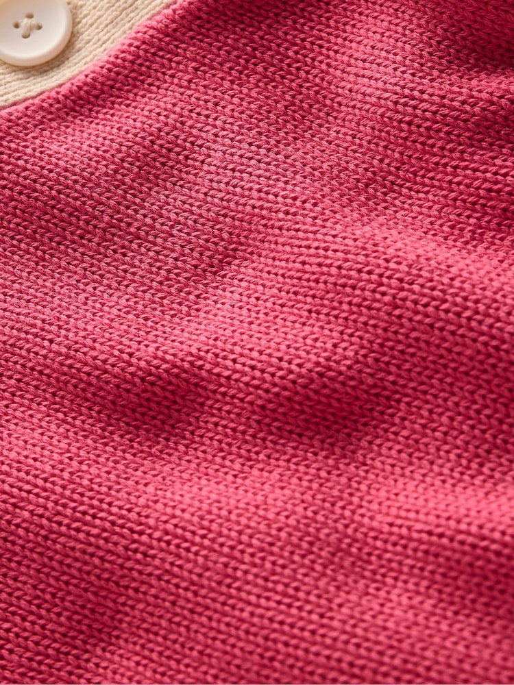 Boden Pink Jemma Chunky Cotton Jumper - Image 6 of 6 Boden Pink Jemma Chunky Cotton Jumper - Image 6 of 6