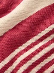 Boden Red Jemma Chunky Cotton Jumper - Image 7 of 7