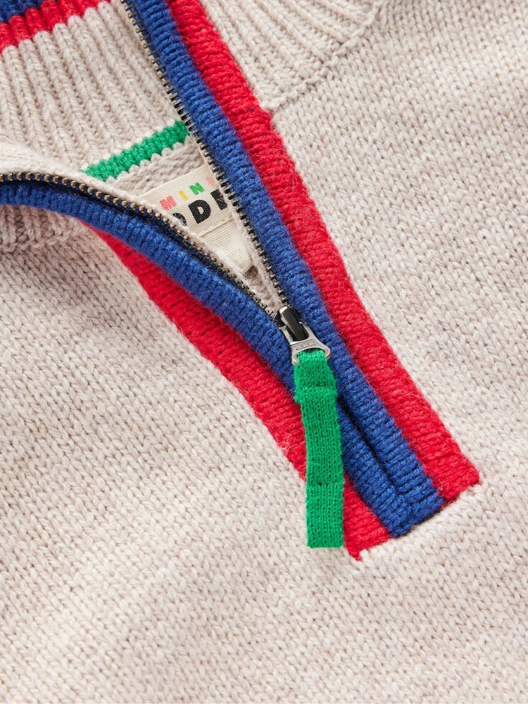 Boden Natural Heritage Half-Zip Jumper - Image 4 of 4 Boden Natural Heritage Half-Zip Jumper - Image 4 of 4