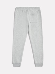 New Balance Grey Brush Back Graphic Joggers - Image 7 of 8