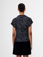 French Connection Zaria Zina Jersey Top - Bild 3 von 4