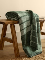Yard Moss Harlech Woven Reversible Throw - Image 1 of 6