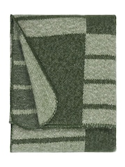 Yard Moss Harlech Woven Reversible Throw - Image 5 of 6