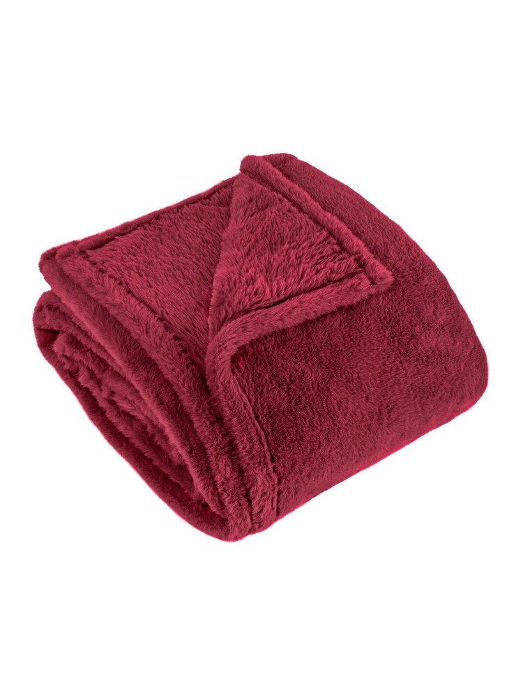 Furn Berry Kallu Double Sided Faux Fur Throw - Image 1 of 2 Furn Berry Kallu Double Sided Faux Fur Throw - Image 1 of 2