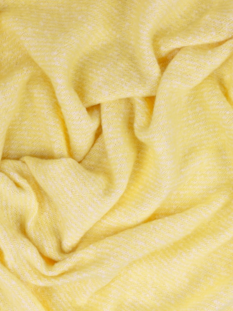 Wylder Butter Yellow Isla Woven Tasselled Throw - Image 6 of 6 Wylder Butter Yellow Isla Woven Tasselled Throw - Image 6 of 6