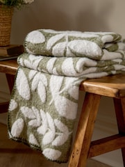Wylder Olive Hazel Woven Throw - Image 1 of 7