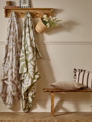 Wylder Olive Hazel Woven Throw - Image 2 of 7
