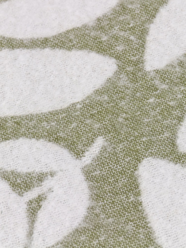 Wylder Olive Hazel Woven Throw - Image 7 of 7