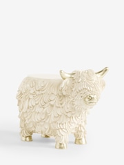 Cream Hamish Resin Side Table - Image 3 of 5