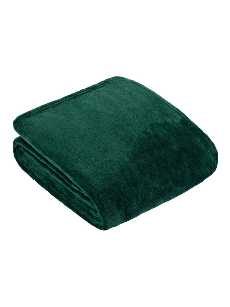 Furn Emerald Harrow Fleece Throw - Image 1 of 3 Furn Emerald Harrow Fleece Throw - Image 1 of 3
