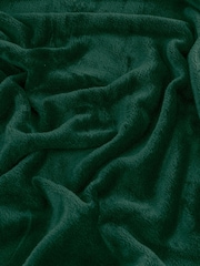 Furn Emerald Harrow Fleece Throw - Image 3 of 3