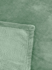 Furn Sage Harrow Fleece Throw - Image 2 of 3