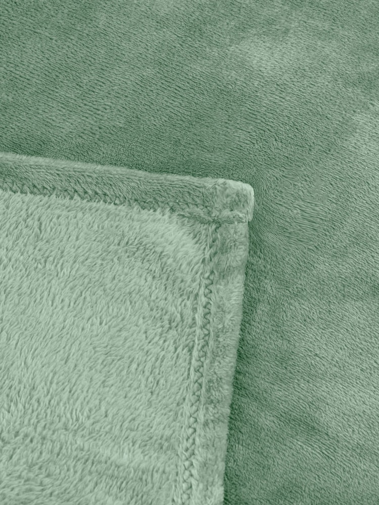 Furn Sage Harrow Fleece Throw - Image 2 of 3 Furn Sage Harrow Fleece Throw - Image 2 of 3
